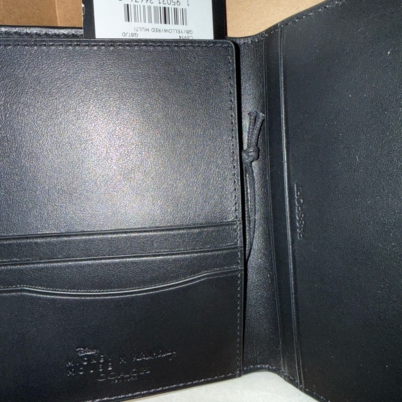 Coach x Disney Keith Haring Wallet in Red and Yellow - Picture 2 of 4